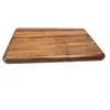 Bandeja Rectangular de Nogal Personalizada para Oficina en Casa, Fruta, Taza de Agua, Juego de Té, Pastel, Bandeja para Snacks, Artesanía de Madera, Madera Maciza