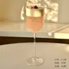 Vaso Alto en Forma de Tulipa, Copa de Vidrio Transparente, Copa de Vino Tinto, Copa Atmosférica para Champagne, Vaso Especial para Jugos, Agua Mineral con Gas y Cócteles