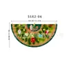 Bandera colgante de Navidad nueva transfronteriza de Amazon Bandera semicircular Bandera en forma de abanico Bandera de forma especial Decoración de barandilla para fiesta de Halloween