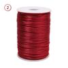 Línea 5 Hilo Tejido a Mano de 2.5 mm Seda Coreana Cuerda Roja Collar Pulsera Cadena para la Cintura Hilo de Joyería Hilo Anudado Chino Multicolor