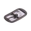 Diâmetro interno 12mm fivela japonesa cano oval banhado a prata antiga cano banhado a arma cor cartão fivela cano banhado a prata neblina fabricantes em estoque fivela