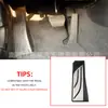 Adecuado para BMW serie 5 antigua reposapiés área de descanso pedal no perforado accesorios de pedal para modificación de interior de coche