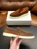 Zapatos casuales slip-on de gamuza, disponibles en varios colores, ligeros, de suela plana, adecuados para el uso diario y para ir al trabajo, mocasines para hombre