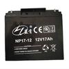 Bateria Lanken NP17-12 12V17AH chumbo-ácido sem manutenção bateria externa 12v host ups de incêndio