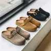 2026 Verano Nueva Moda Transpirables Finos Zapatos Birkenstock Zapatos de Suela Gruesa Zapatos Ligeros de Malla Zapatos Casuales para Hombre Zapatos de Terciopelo