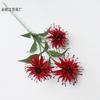 Cojín de alfileres de simulación Flor de crisantemo de boda Flor de boda Decoración Flor para el hogar Flor suave Falsa Flor de seda Venta al por mayor Comercio exterior