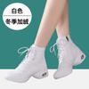 Zapatos de Baile Sailor Verano Perforados al por Mayor para Mujer Piel Suave Suela Suave Adulto Exterior Interior Zapatos de Baile Zapatos para Baile Cuadrado