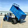 Motocicleta de Cinco Ruedas Más Vendida para Exportación a África, Carga Doméstica, Vehículo Agrícola, Volquete de Gasolina, Carga, Carga de Montura, Más Vendida