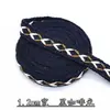 1.2cm Cinta Jacquard Estilo Étnico Cinturón Tejido Colorido Cordón para Sudadera Cordón para Pantalones Deportivos Cintura Estilo Casual Cordón
