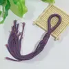 Joias Bodhi Artesanais DIY Pulseira de Cacho de Uva Fio de Algodão Cordão com Borla Fio de Sementes Múltiplas Contas de Sândalo Madeira de Agar