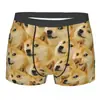Dropshipping com Fotos Pode Ser Transformado em Cueca Boxer Masculina Elástica Confortável Respirável Estampada com Gato 3D para Animais de Estimação e Cachorros