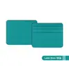 Porta-Cartões Pequeno de Grande Capacidade Transfronteiriço Feito de Couro PU, Personalizável com Logo, Vários Compartimentos para Cartões, Porta-Cartões Pequeno de Couro com Quatro Compartimentos, Porta-Cartão