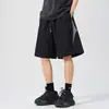 Pantalones Cortos Deportivos Finos de Verano para Hombre, Pantalones Cortos de Seda Helada de Secado Rápido Talla Grande para Deportes, Fitness, Correr, Bádminton