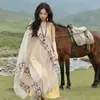 Novo Lenço Protetor Solar Étnico Lenço Estilo Verão Igual Xizang Xale Viagem Yunnan Manto Manto Longo