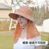 Sombrero de Sol Personalizado de Ala Ancha para Mujer, Sombrero de Protección Solar para Exteriores, Sombrero para Recoger Té que Cubre la Cara, Sombrero de Playa de Venta Caliente de Moda Fuente
