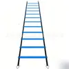 Escalera de Agilidad para Fútbol, Escalera de Cuerda, Equipo de Entrenamiento de Ritmo para Niños y Adultos, Equipo de Entrenamiento de Potencia Explosiva y Agilidad