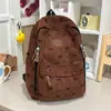 Mochila de Moda Estilo Coreano Pana Diseño de Nicho Lindo Dulce Lazo Bolsa Escolar para Estudiante Mochila Casual para Mujer