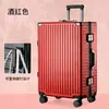 Maleta Tienda Insignia Tengcheng Nueva Caja de Contraseña Rueda Universal Estudiantes Hombres y Mujeres Maleta de Carrito Gran Capacidad