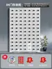 Gabinete de Almacenamiento para Teléfonos Móviles con Cerradura, Gabinete de Carga para Walkie-Talkies, Puerta de Cristal, Recargable, Gabinete de Almacenamiento para Teléfonos Móviles para Salas de Exámenes Escolares