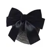Flor de Cabeza Femenina Pinza para el Cabello de Enfermera Profesional Set de Malla para el Cabello de Azafata Accesorios para el Cabello de Trabajo de Hotel Lazo de Bolsillo de Red