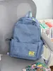 Mochila Serie Sal de Leche Lima Menta Niebla Suave Textura Tie-Dye para Chicas Energéticas, Estudiantes, Viajes y Compras