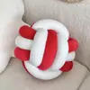 Cojín Decorativo de Color Sólido Transfronterizo, Bola de Cojín de Cuerda de Tres Hilos, Decoración de Cojín para Cabecera de Cama Tejido a Mano, Sofá, Respaldo del Hogar, Ventana Saliente