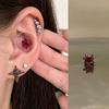¡Garra de dragón! Tienda Ringring Pequeño Super Flash Uña de Hueso de Oreja Acero de Titanio Uña de Oreja Perforación de Oreja Aretes de Uña Coclear