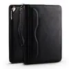 Funda protectora plana de cuero encerado al óleo vintage para iPad mini 4 con soporte para cordón para Apple Mini 3 Funda de cuero