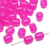 Cuentas de azufaifo de agujero recto de imitación de jade de vidrio, cuentas sueltas hechas a mano, pulsera casera, collar, material de cuentas, accesorios de joyería