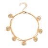 Nuevo tobillera redonda de moneda de belleza de primavera Viento europeo y americano Venta directa ambiente barato boutique transfronteriza