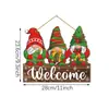 Venda Quente na Amazon Decoração de Casa Elementos de Natal Decoração de Atmosfera Natalina Placa de Madeira Placa Decorativa Criativa