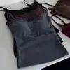 Camisola de canalé cepillado para cuatro estaciones con botones y almohadillas en el pecho para mujer, suave y agradable para la piel, diseño de espalda adelgazante y bonito, se puede usar como capa exterior