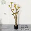 Planta artificial piedra loto maceta suculenta planta verde para decoración de sala de estar de hotel y casa de huéspedes, adorno de escaparate, suculenta artificial