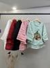 Camisa de Ramio Bordada Pesada para Mujer Verano Vintage Artística Holgada Adelgazante Combinable Casual Camiseta Falsa de Dos Piezas