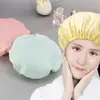 Gorro de ducha grueso de EVA de color sólido, protector de maquillaje y belleza para cocina casera japonesa, venta al por mayor de fábrica