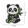 Patches bordados de animais da floresta estilo infantil para roupas de criança, patches para consertar furos, decoração fofa para mochilas e chapéus, termocolante