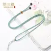 Collar de Cuerda de Piña de 2 cm Cordón para Colgante DIY Colgante Doble Bucle Hebilla de Piña Accesorio Cordón Ajustable para Hombres y Mujeres