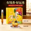 Conjunto de Porta-Incensos Cerâmico Estilo Chinês Ano do Cavalo, Queimador de Incenso, Decoração de Aromaterapia para Interior, Presente Decorativo de Luxo, Incensos para Venda no Atacado