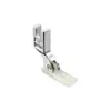 Calcador Estreito para Zíper Zhizu T58N Calcador de Plástico para Máquina de Costura Reta Computadorizada, Oxford Dupla Camada Resistente ao Desgaste 0.3
