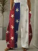 Pantalones Nuevos de Verano Transfronterizos con Estampado Digital 3D Estilo Bohemio, Pantalones Delgados de Pierna Ancha para Verano
