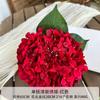 Flor de Hortensia Artificial de Tallo Único Dulce Boda Arreglo Floral Decoración Decoración del Hogar Accesorios Flor Artificial
