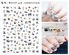 Etiquetas Engomadas para Uñas de Acción de Gracias Halloween Comercio Electrónico Transfronterizo Manicura Wan Hoja de Arce Etiquetas Engomadas para Uñas de Halloween Wg346-360