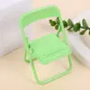 Suporte de Celular Fofo para Mesa Criativo Dobrável Pequena Cadeira Suporte de Celular Filmagem de Live Streaming Prop para Pessoa Preguiçosa Fabricante Atacado