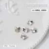 Acessórios de Nail Art Atacado Diamante Fundo Pontiagudo Transparente Super Brilho Coração Grande Torto Machado Gota d'Água Quadrado Gordo Borboleta Diamante Branco Acessórios para Unhas