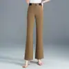 Elegantes Pantalones Acampanados de Corte Ajustado para Mujer, Novedad Popular Otoño 2026 de Cintura Alta, Adelgazantes, Caídos, Versátiles, Casuales, de Campana