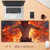 Mouse Pad Cartoon One Piece Tamanho Grande High-End Espessado Luffy Zoro Ace Tapete Espessado para Mesa de Computador Apoio para Pulso