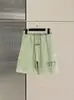 Traje Deportivo Trendy de Niebla Verano Esencial Casual Ajustado High Street Manga Corta Pantalones Cortos Conjunto de Dos Piezas para Hombre Impresión 3D Cuello Redondo