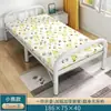 Cama plegable, cama individual plegable, uso doméstico simple, herramienta para siesta en la oficina, cama para siesta en dormitorio, cama pequeña para viviendas de alquiler, cama de hierro