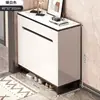 Armário de sapatos para entrada de casa, armário de luxo leve, armário de hall de entrada, armário de armazenamento com divisória, armário de armazenamento para corredor e varanda, sapateira