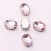 Broche Oval em Forma de D de Vários Tamanhos Garra Broche DIY Acessórios para Sapatos de Vestido de Noiva Acessórios Cor Gelatina Broche Costurado à Mão Vendas por Atacado